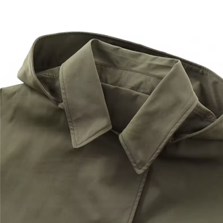 Chic Short Hooded Trench Jacket – Autumn 2025