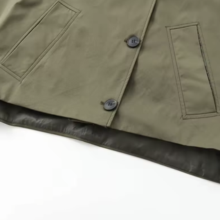 Chic Short Hooded Trench Jacket – Autumn 2025