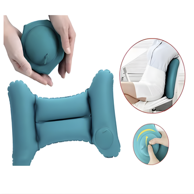 Inflatable Lumbar Travel Pillow
