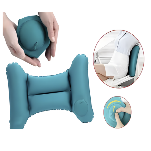 Inflatable Lumbar Travel Pillow
