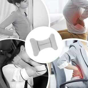 Ergonomic design supports neck and waist