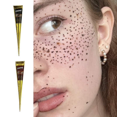 Henna Freckles for Natural Long Lasting Freckles