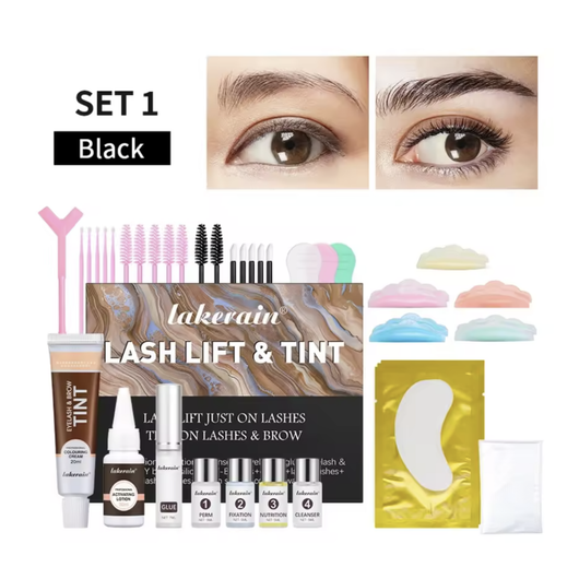 Lash Lift & Tint Kit for Lifted Curled and Defined Lashes