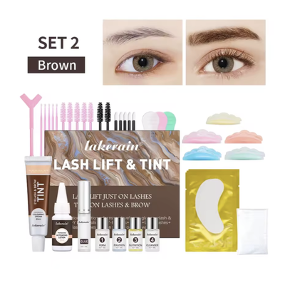 Lash Lift & Tint Kit for Lifted Curled and Defined Lashes