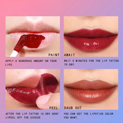 Peel Off Lip Liner for Defined Long Lasting Lips